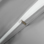 Neo Light Grey Silky Egyptian Cotton Bedding Set