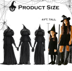 🎃2025 Halloween Sale 🧙‍♀️Lighted Halloween Witch Stakes