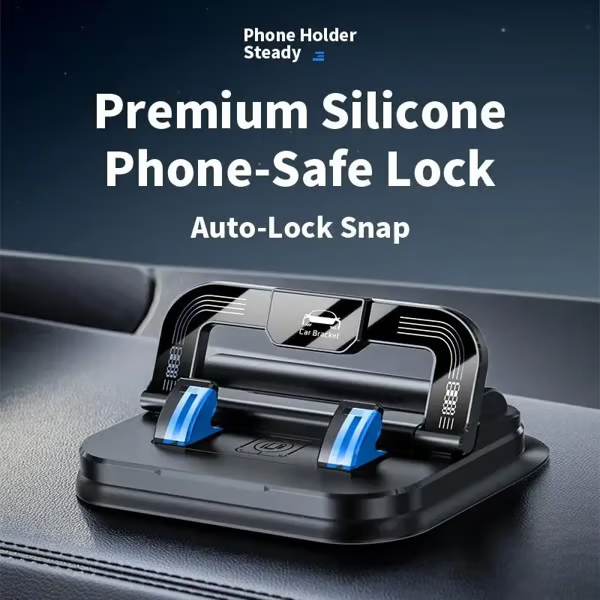 🔥 Christmas Sale Is On Fire! Car phone holder 360 degree rotation, suitable for car navigation in-car dashboard