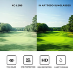🌟🕶️Premium Polarized Sports Sunglasses – Designed for Golfers🏌️