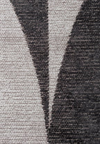Arc Charcoal - Light Cream Rug