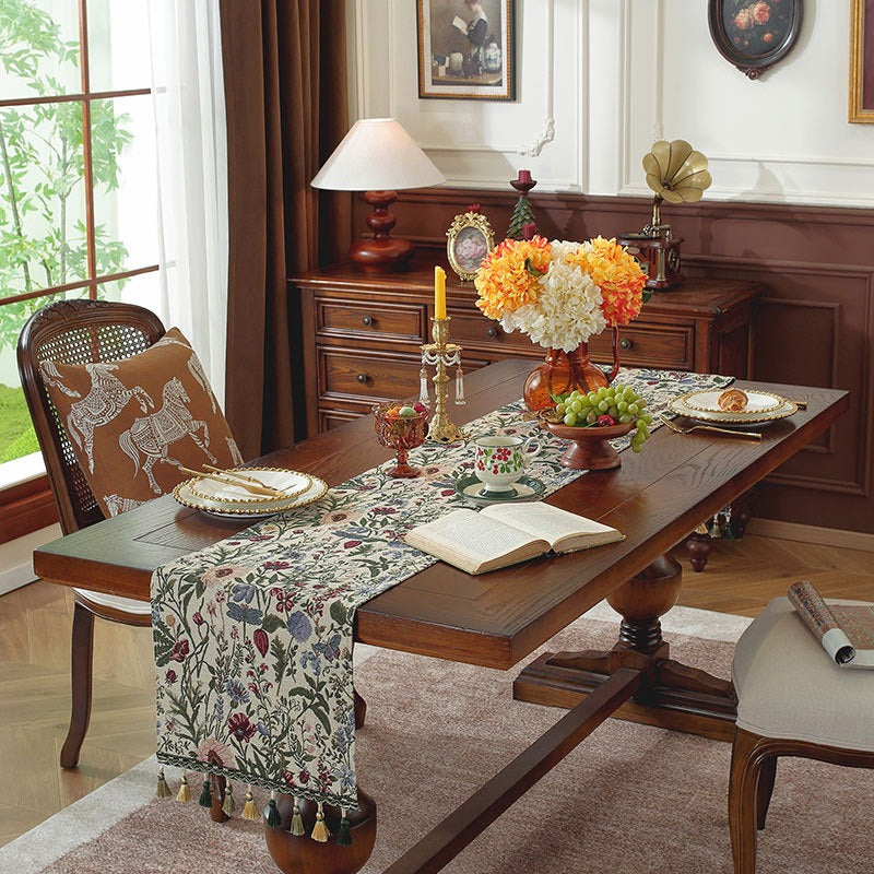 Nature's Letter Table Runner - FINAL SALE