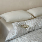 Coastal Stripe Summer Quilted Blanket
