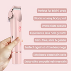 🎁 2-in-1 Women's Body Shaver