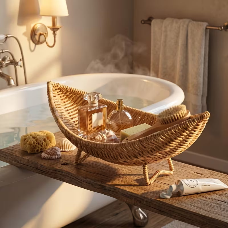 Onda Rattan Display Basket