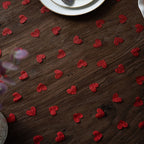 Love Heart Mesh Tablecloth