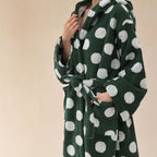 Vintage Polka Dots Bathrobe Unisex Collection