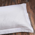 Pero White Feather Jacquard Egyptian Cotton Bedding Set