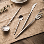 Arya Silver Stainless Steel Cutlery Set