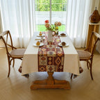 Serene Patchwork Tablecloth