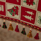 Christmas Checked Table Runner