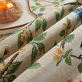 Nature's Songbird Fringe Tablecloth