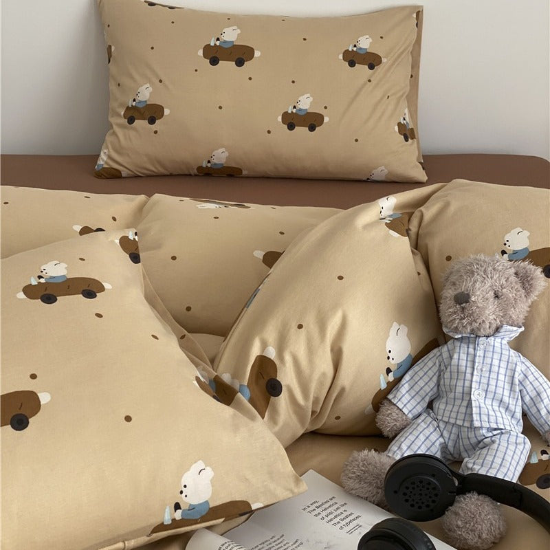 Floor It Puppy Bedding Set