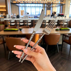 Xena Silver Stainless Steel Cutlery Set