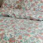 Pink Flower Bedding Set