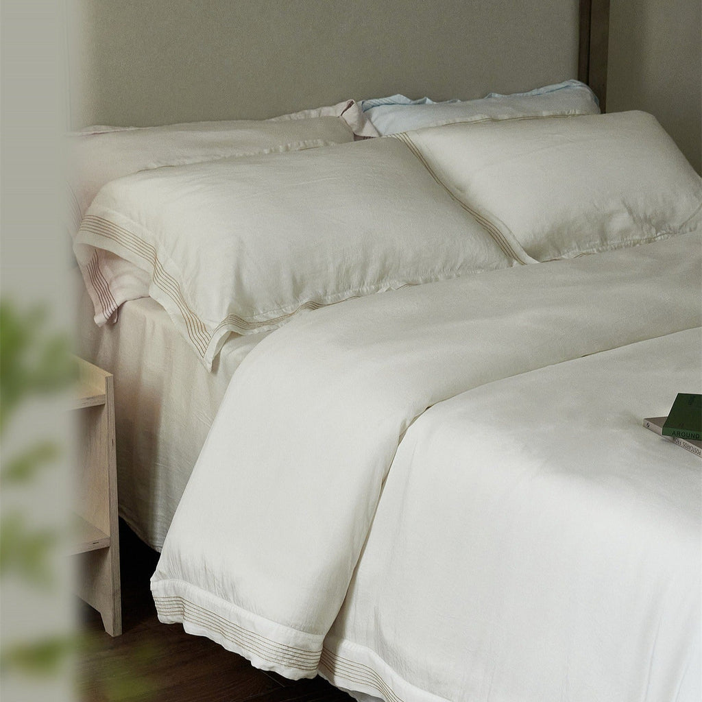 Dreamline Stitch Lyocell Bedding Set
