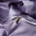 Lakibia Purple Silky Soft Egyptian Cotton Bedding Set
