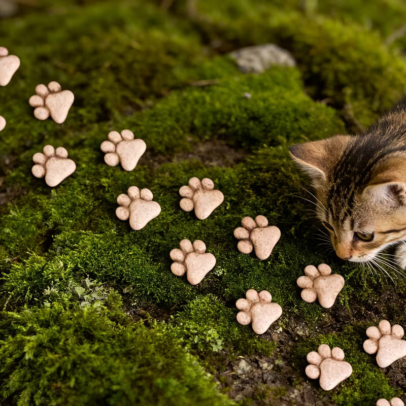 Woodland Paw Resin Stones