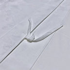 Ulla White Jacquard Egyptian Cotton Bedding Set