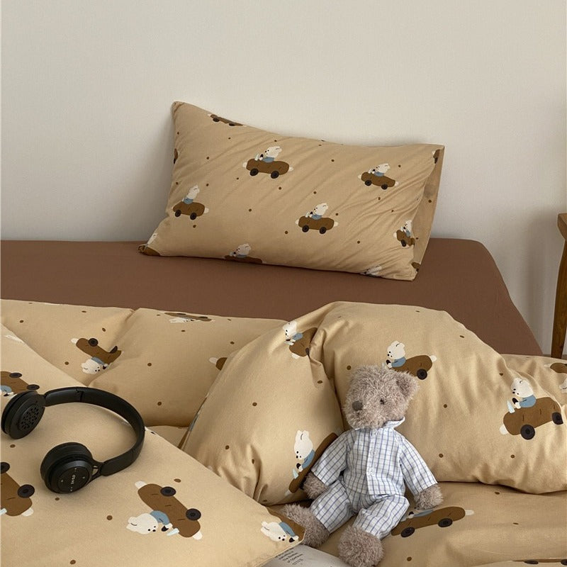 Floor It Puppy Bedding Set