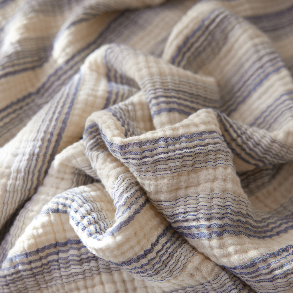 Woven Stripe Throw Blanket