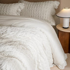 Cream Puff Quilt Cover Set