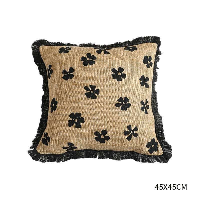 Wabi-sabi Floral Cushion