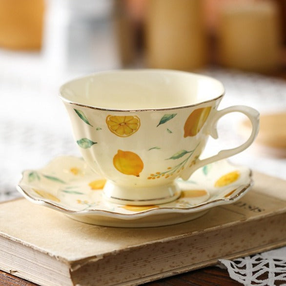 Fresh Lemon Teacup Set