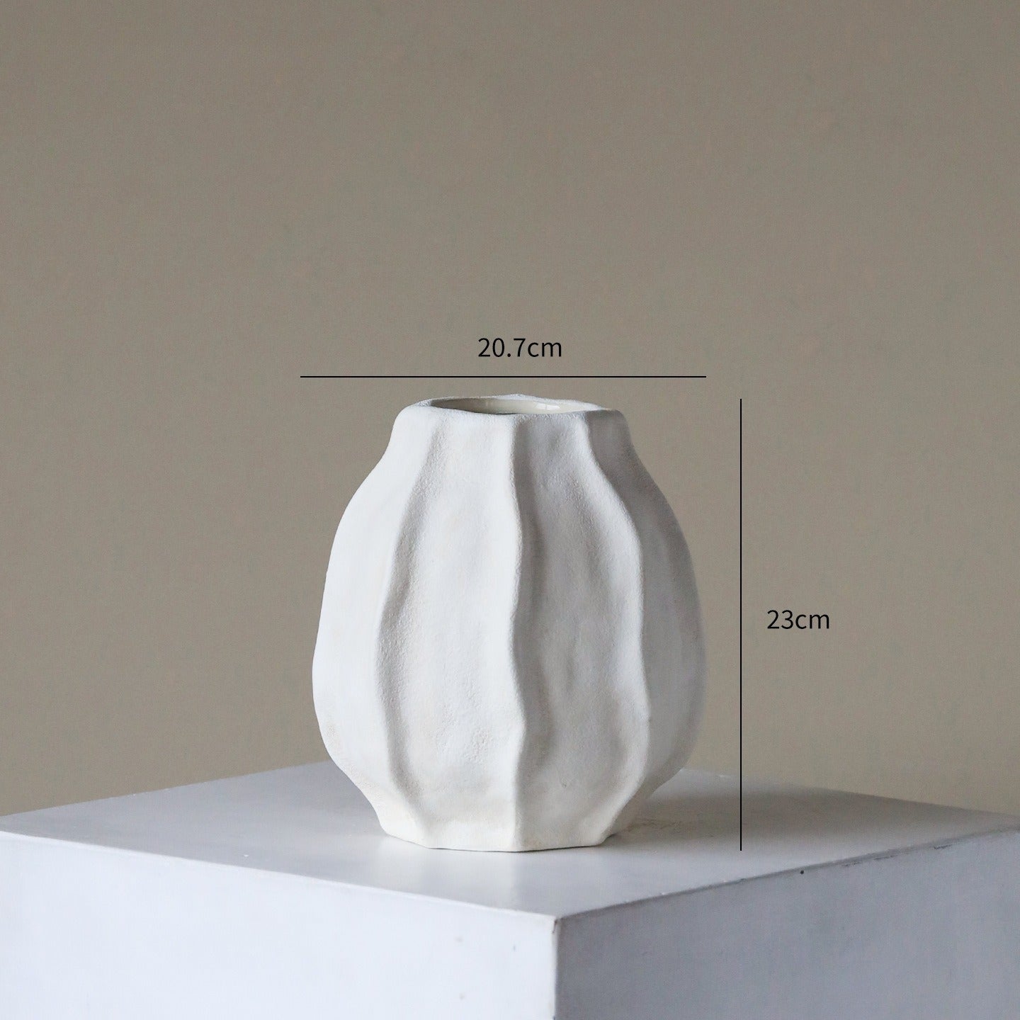Wabi-Sabi Ridge Vase