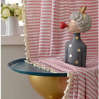Beach Villa Striped Curtain