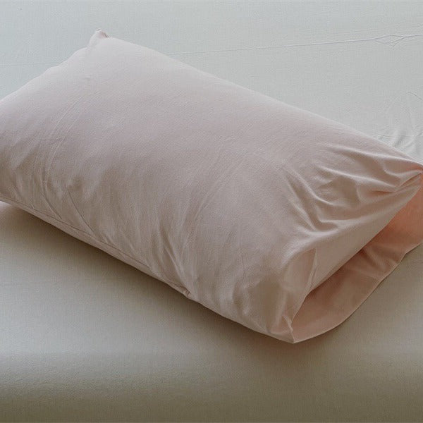 Blushing Rose Jersey Cotton Pillowcase