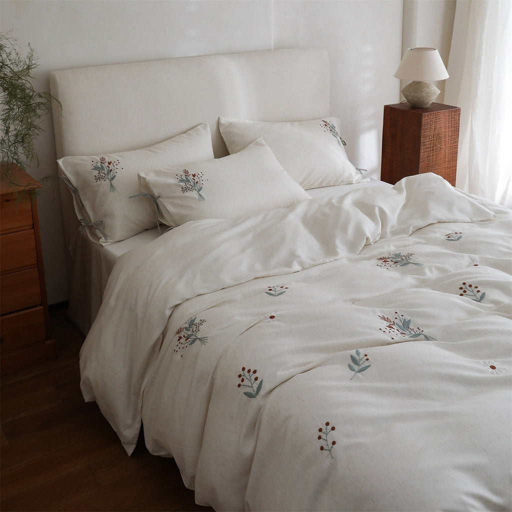 Wildflower Bow Bedding Set