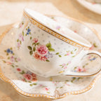 Wave Edge Garden Teacup Set