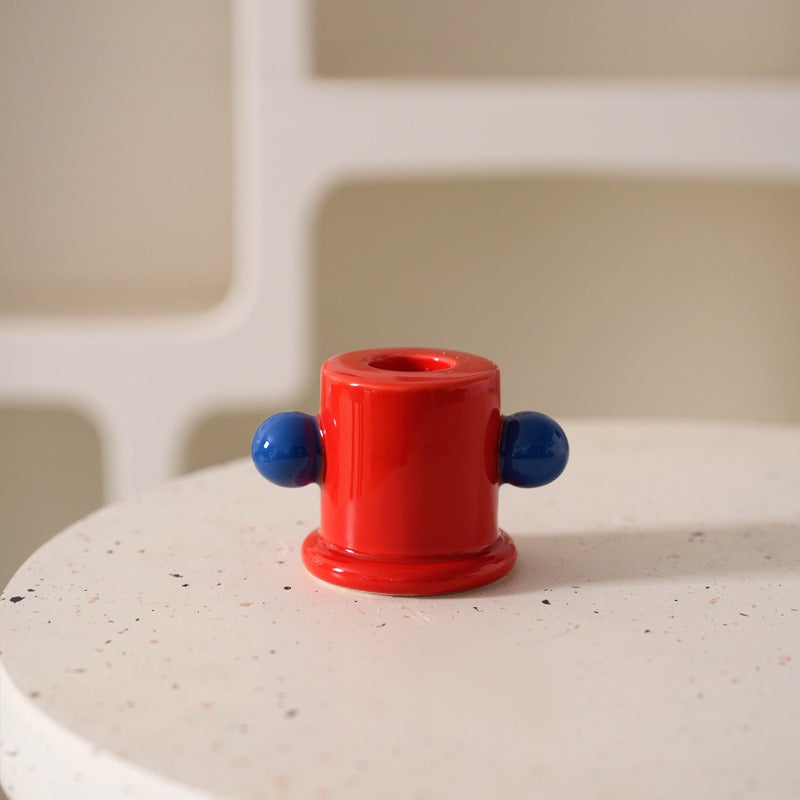 Bold Colour Candle Holder - Final Sale