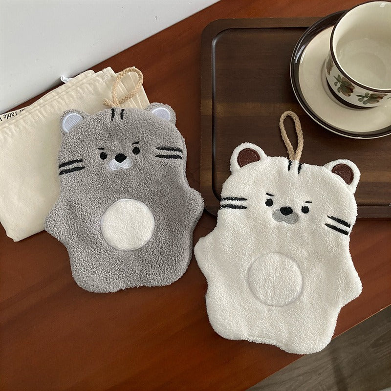Racoon Family Hanging Hand Towel Set