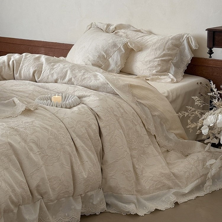 Countryside Textile Floral Bedding Set