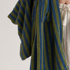 Beach Villa Stripe Bathrobe Unisex - FINAL SALE