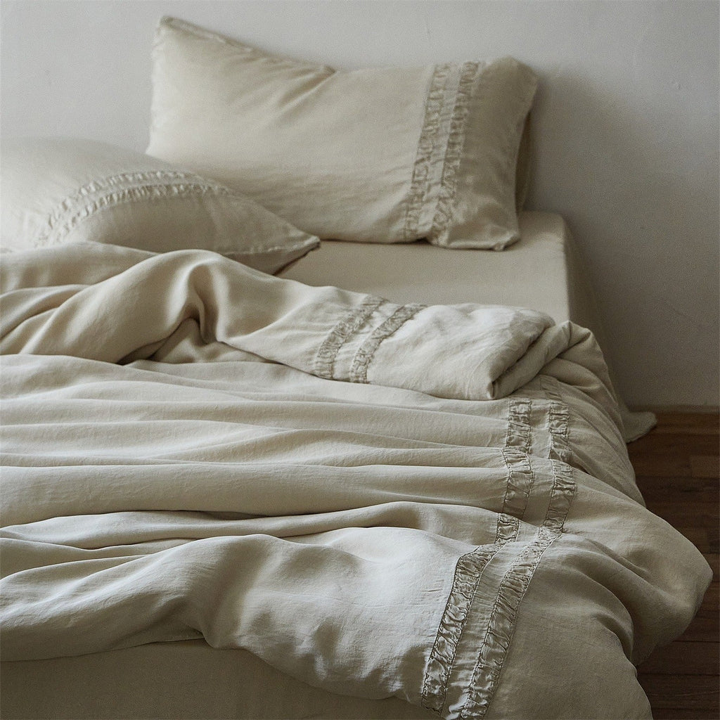 Cottage Ruched Bedding Set