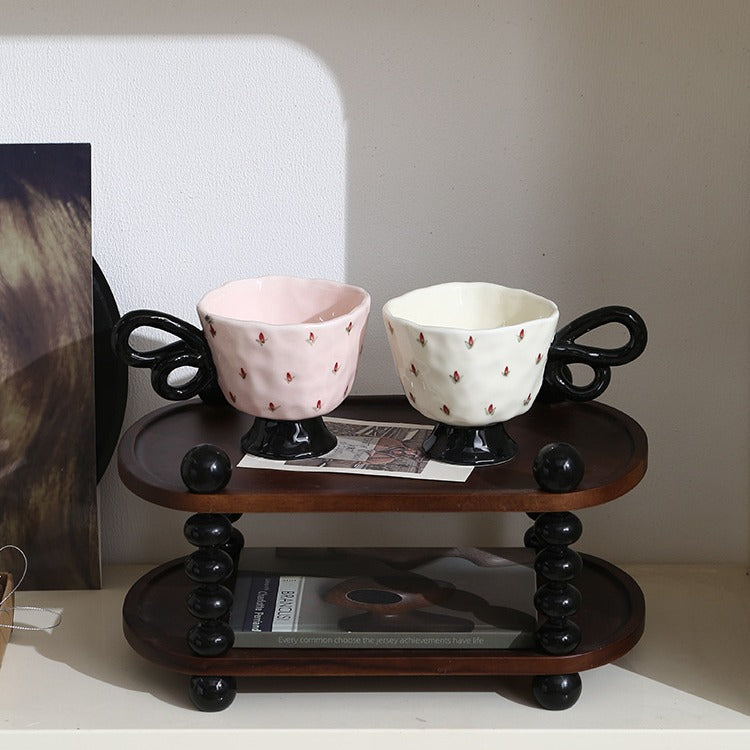 Butterfly Handle Mug