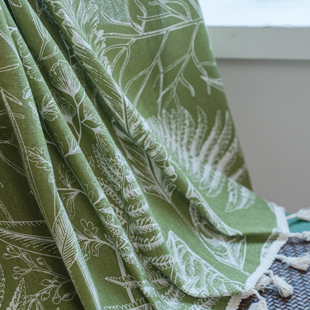 Leaves Magic Tassel Curtain