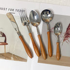 Retro Timber Cutlery