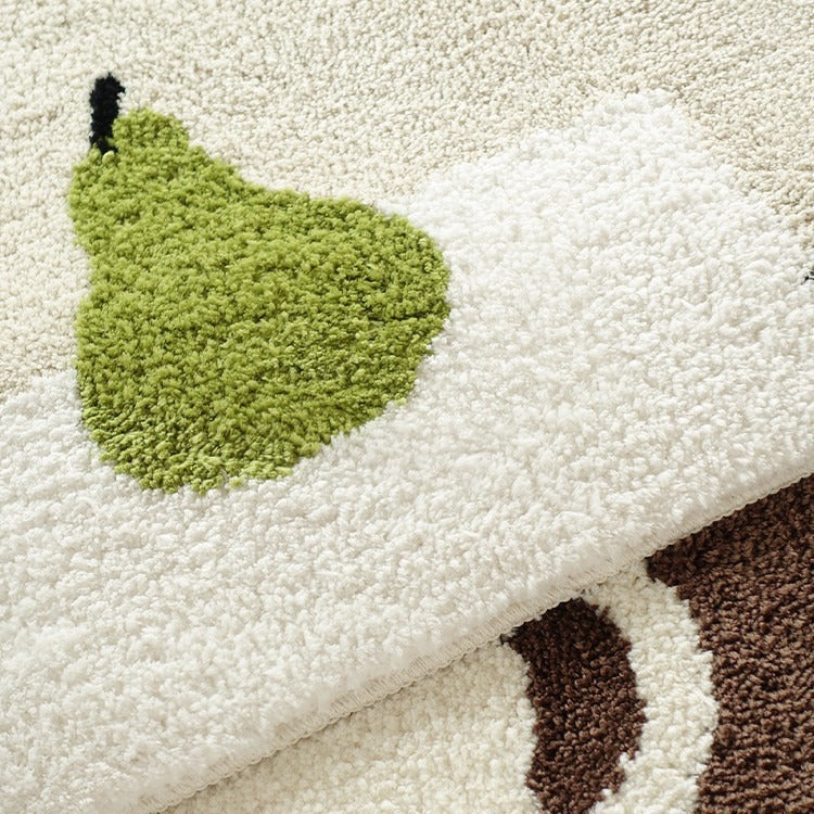 Green Pear Bath Mat