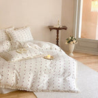 Ditsy Cherry Ruffle Bedding Set