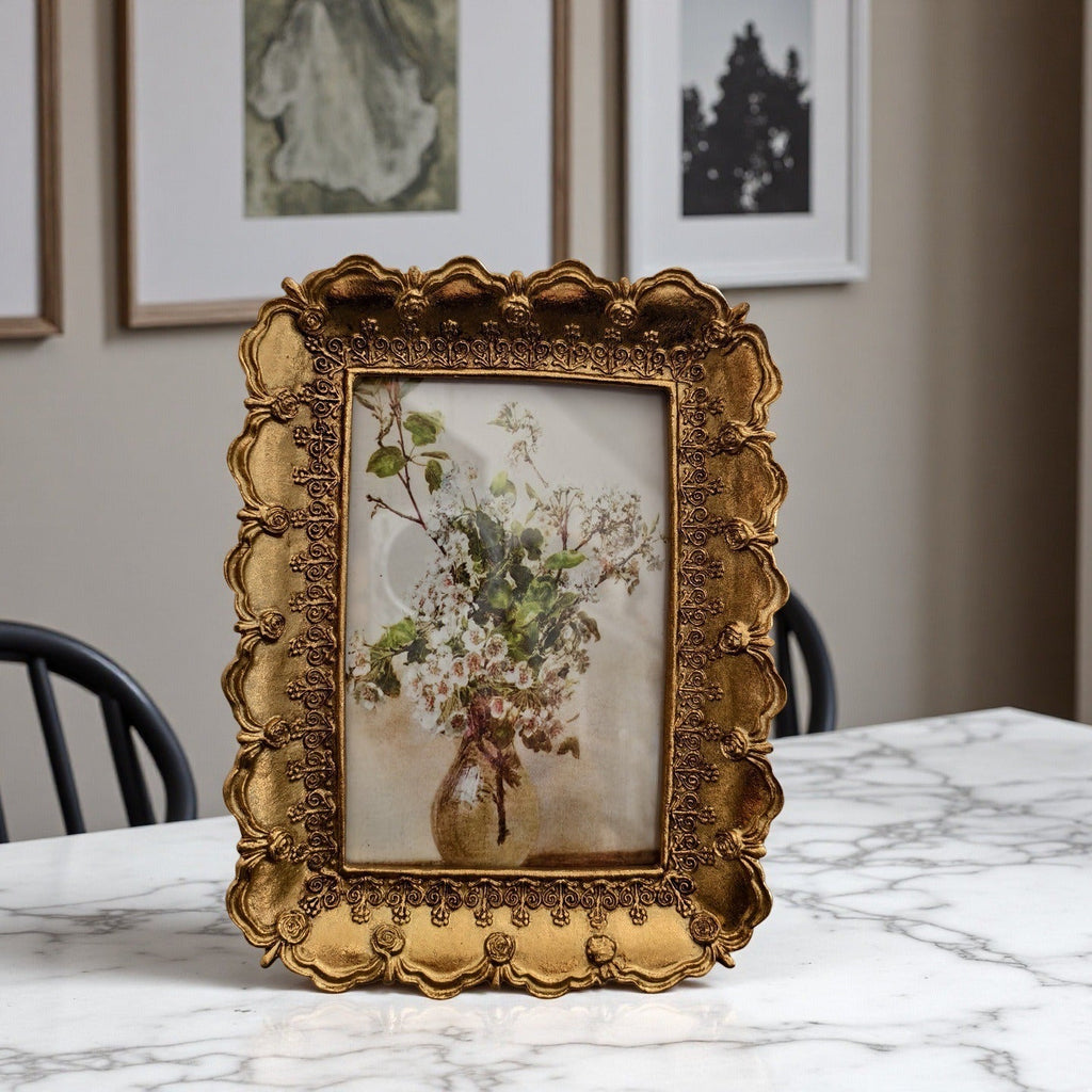 Vintage Glow Gold Frame