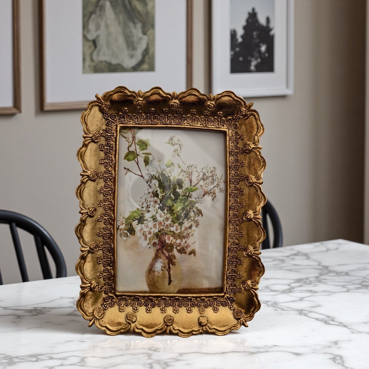 Vintage Glow Gold Frame