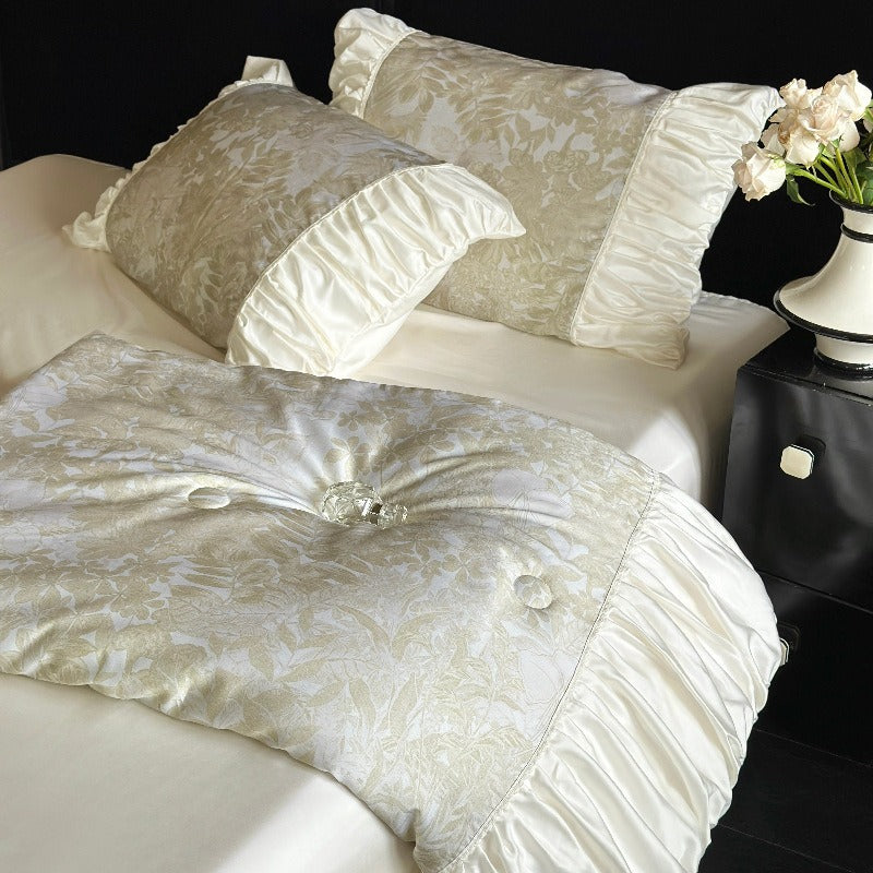 Parisian Ruffle Lyocell Bedding Set