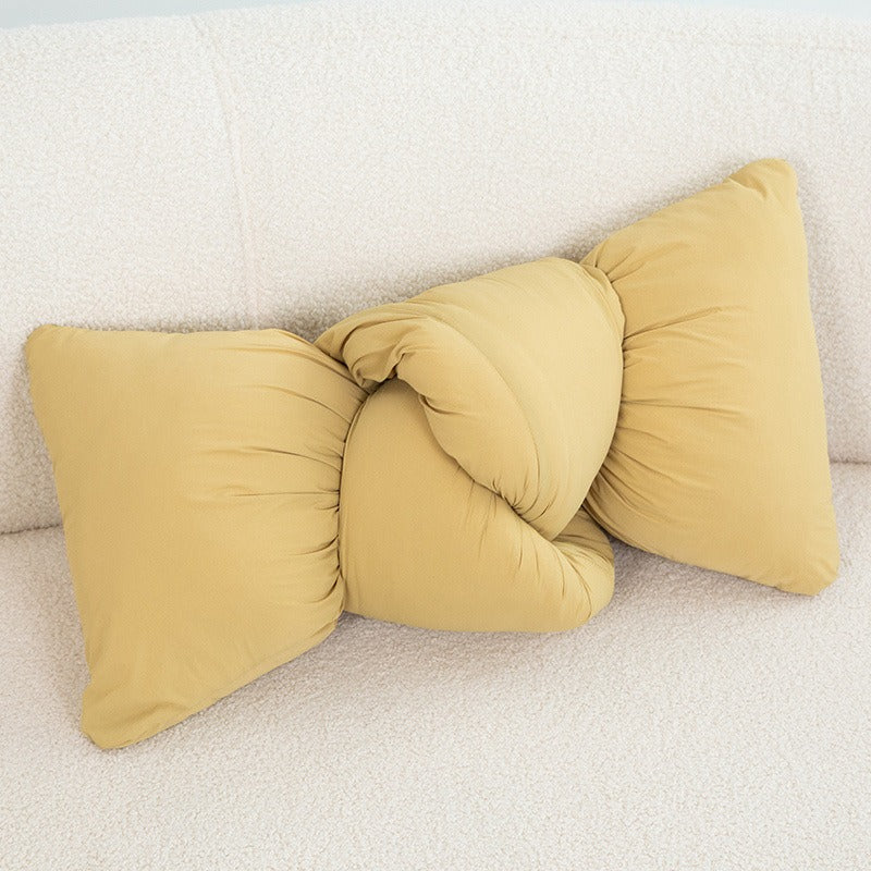 Cloud Knot Ribbon Cushion