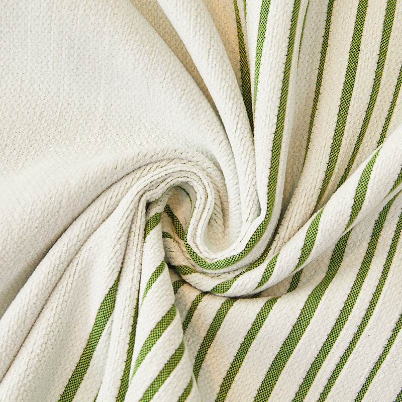 Dancing Green Line Sofa Cover