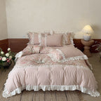 French Countryside Rose Bedding Set