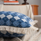 Disco Diamond Fringe Cushion